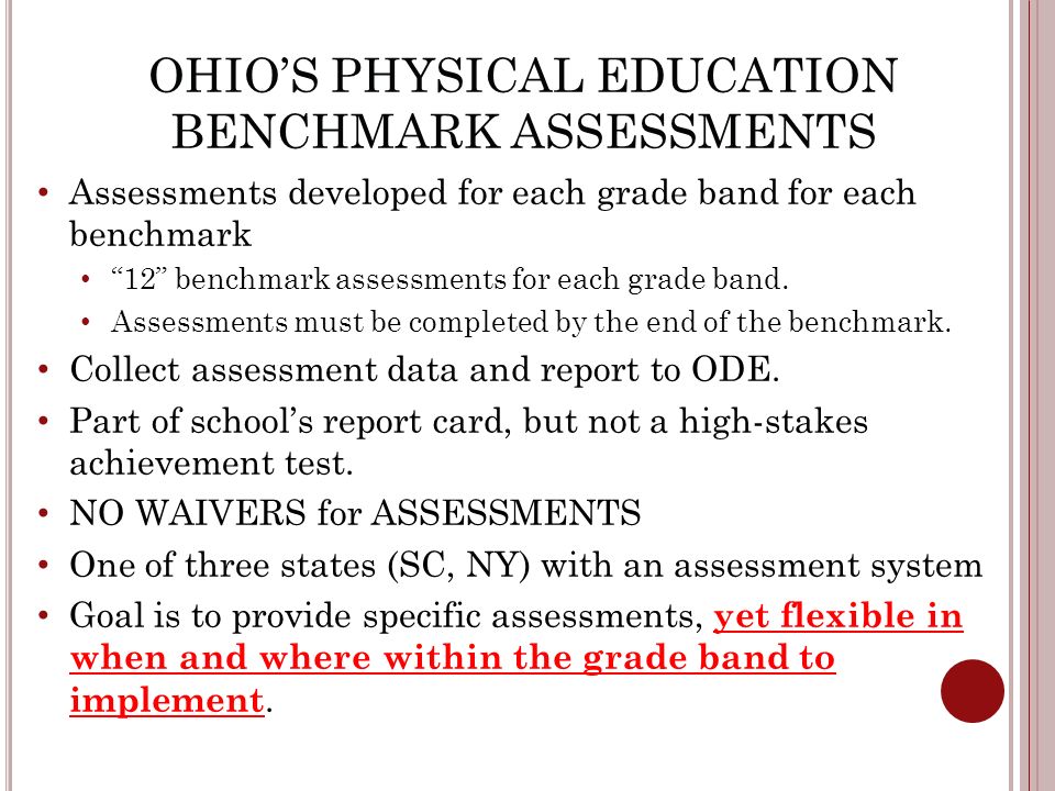 interim benchmark assessment examples